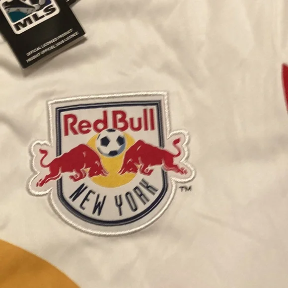 Adidas New York Red Bulls MLS Soccer Jersey - Picture 2 of 5